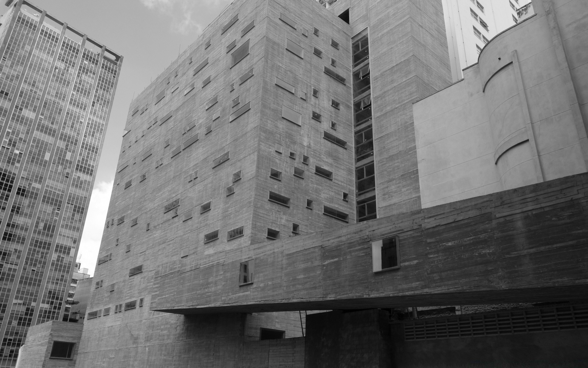 black and white architecture city building office business skyscraper window monochrome urban tower outdoors downtown