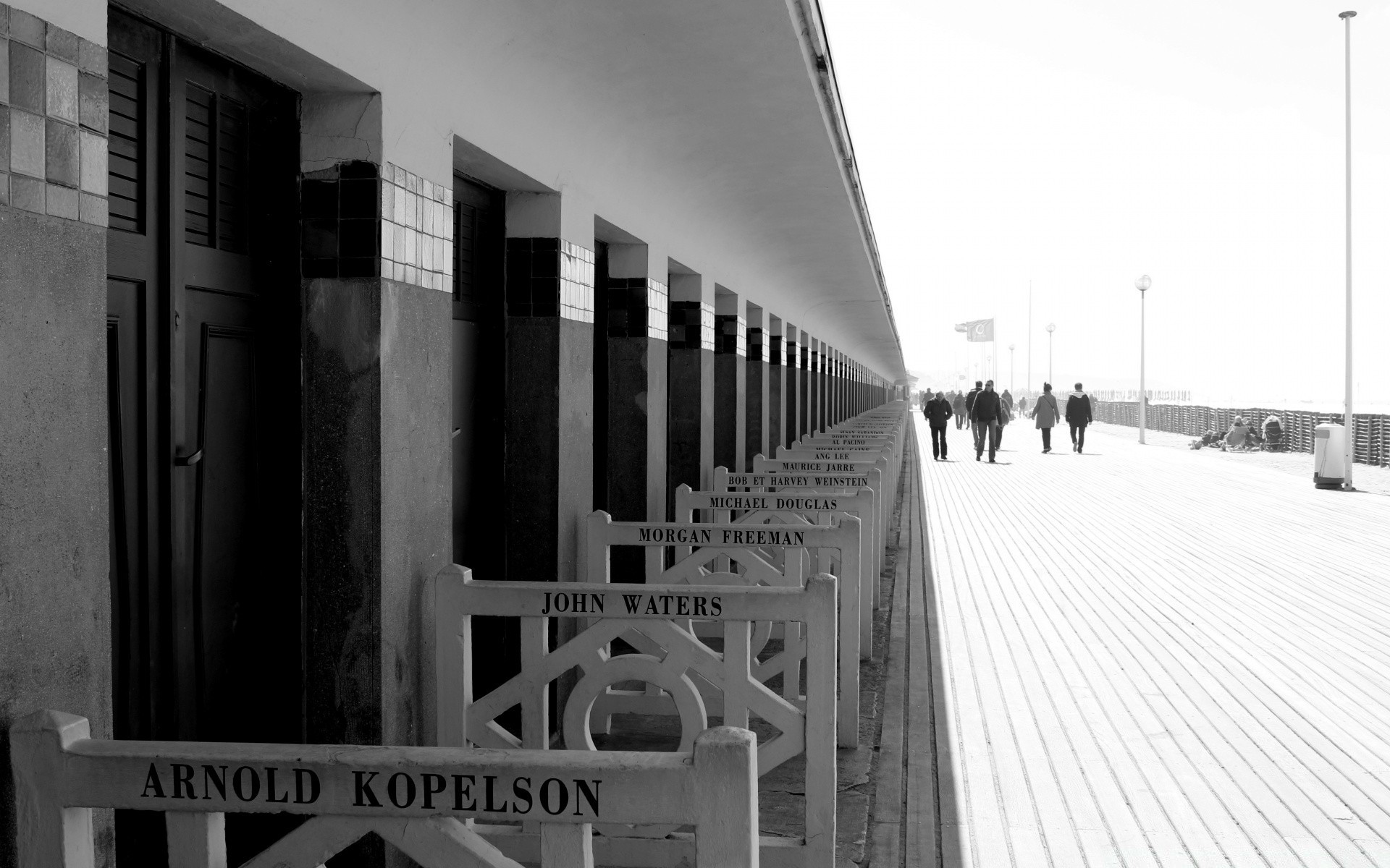 black and white indoors architecture business outdoors travel