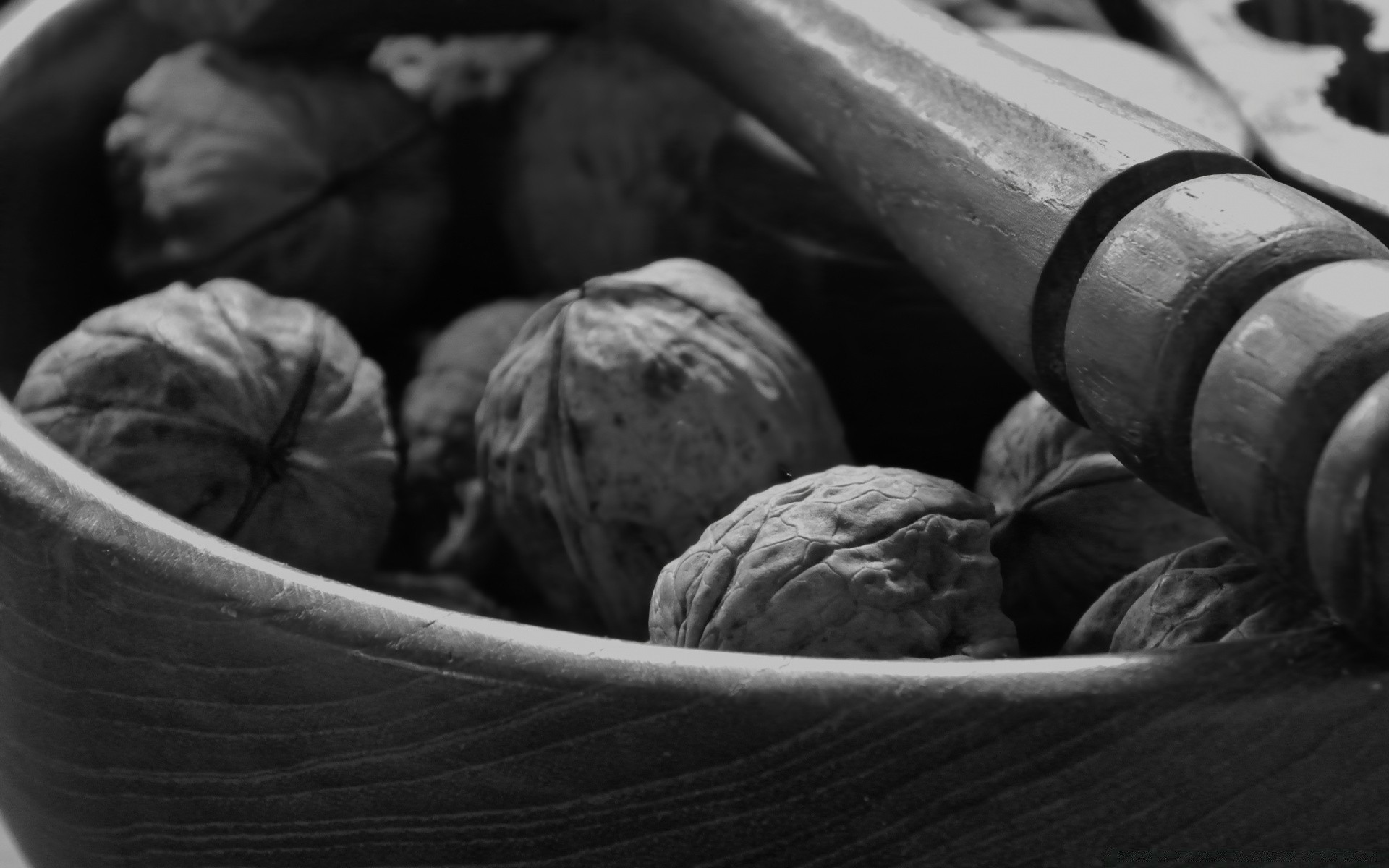 black and white food monochrome still life wood