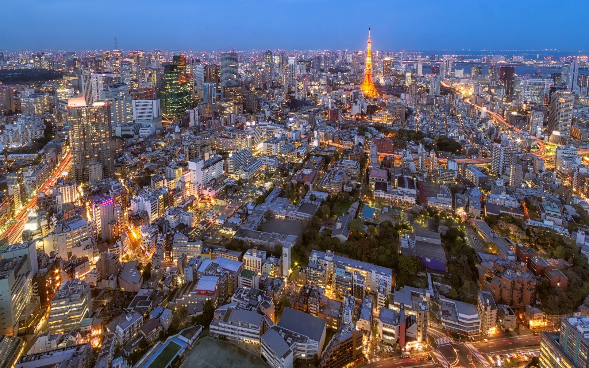 other city city cityscape skyline travel dusk architecture aerial urban skyscraper traffic downtown building sight evening illuminated capital panoramic town panorama