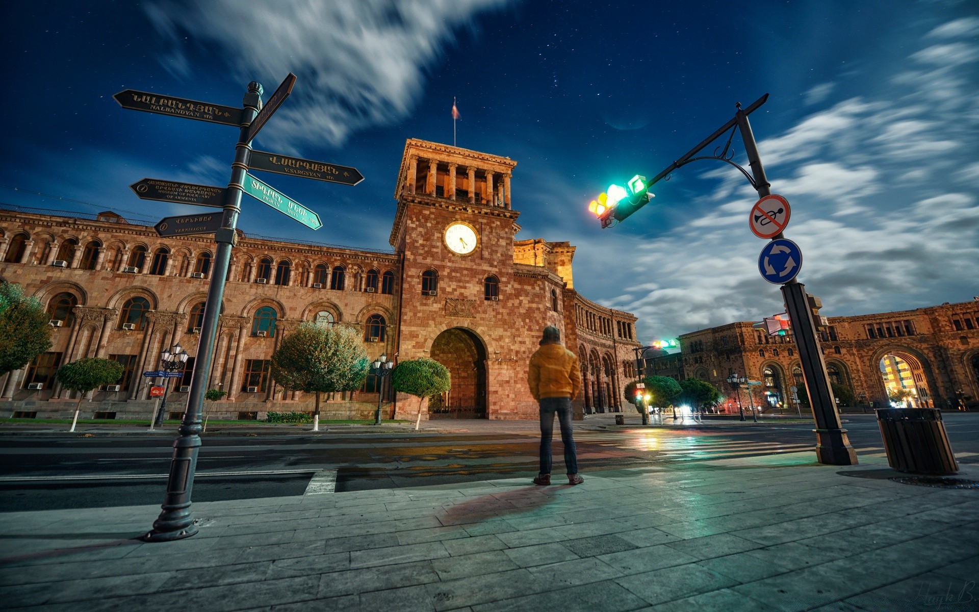 other city architecture travel city street building outdoors town sky dusk evening road tourism urban light