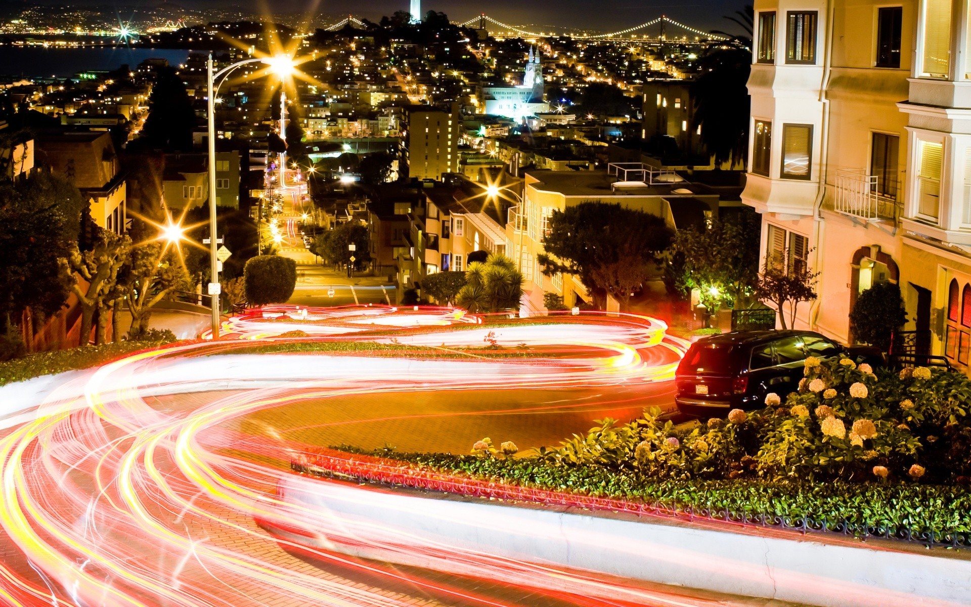 andere städte straße unschärfe auto straße verkehr transportsystem reisen verkehr abend schnell stadt beeilen sie sich licht autobahn städtisch dämmerung hintergrundbeleuchtung innenstadt haus