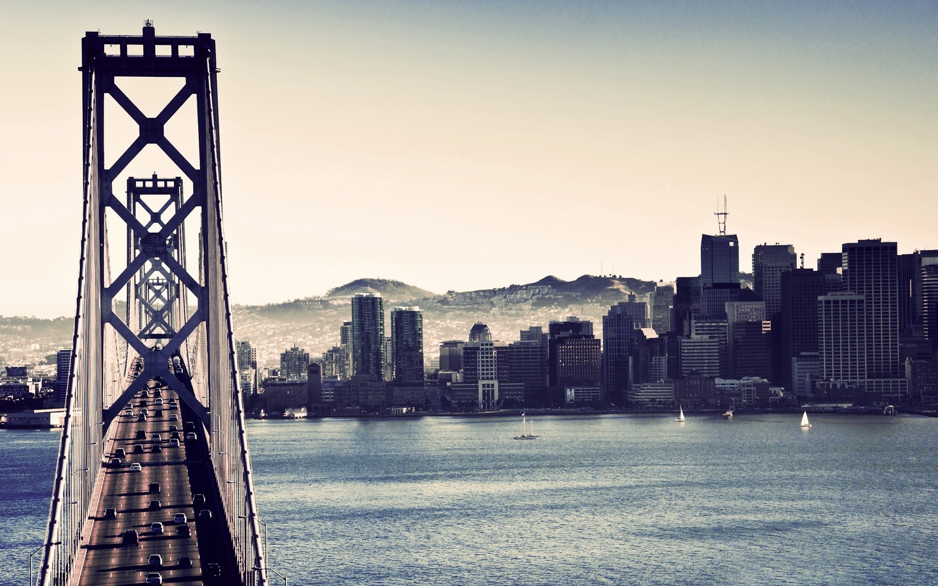 other city city architecture bridge water tower travel sky river building skyline sunset cityscape urban skyscraper reflection landmark dawn evening suspension bridge