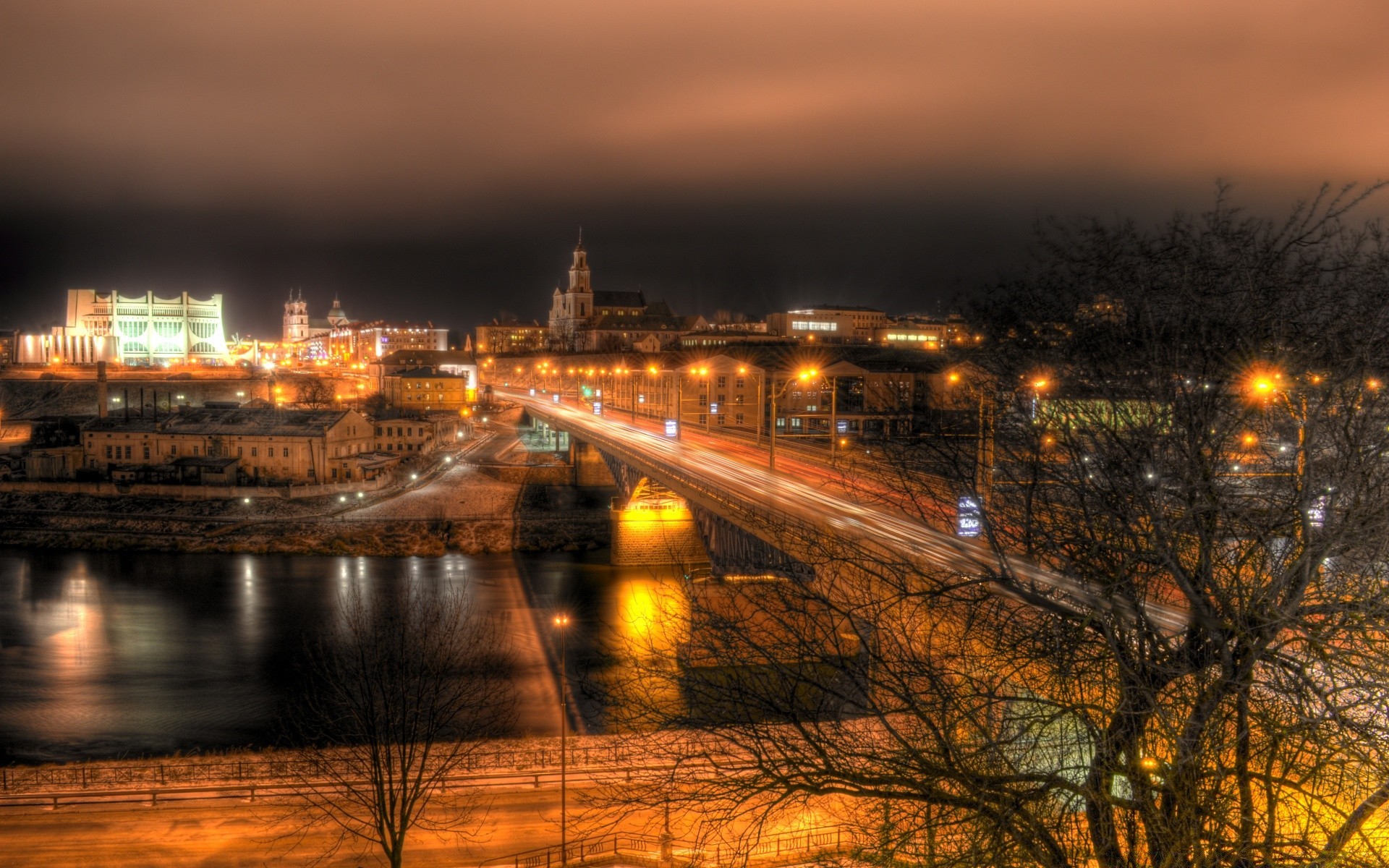 other city city sunset bridge river evening water dusk travel urban cityscape architecture dawn sky light skyline reflection building street downtown