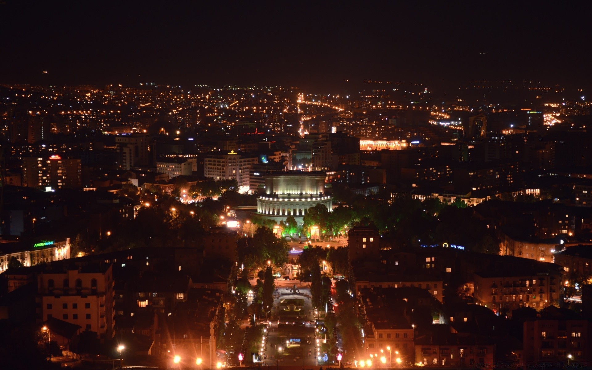 altre città città sera viaggi architettura crepuscolo luce casa illuminato città urbano ponte natale strada traffico tramonto