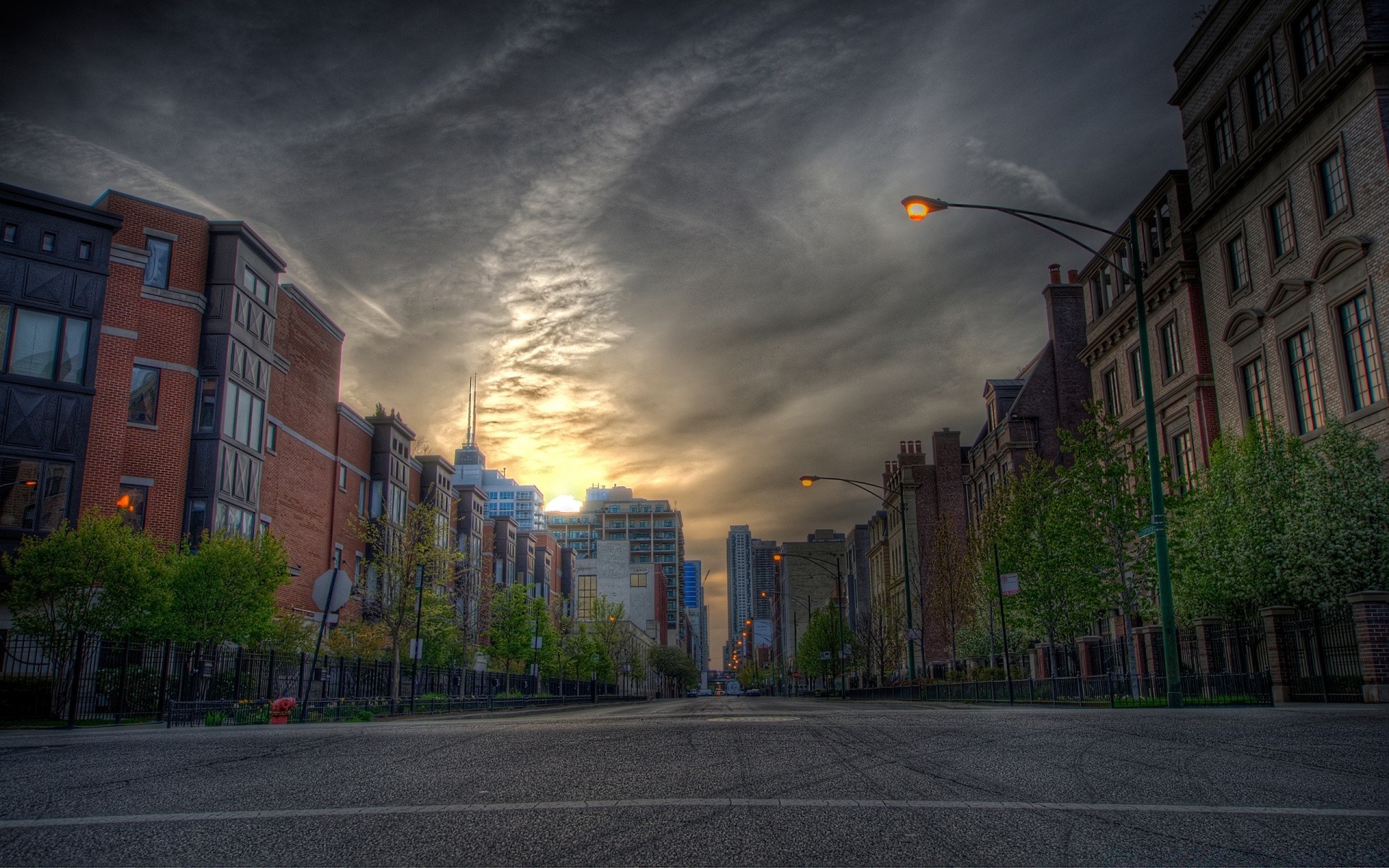 andere städte straße stadt architektur reisen straße sonnenuntergang städtisch haus im freien himmel