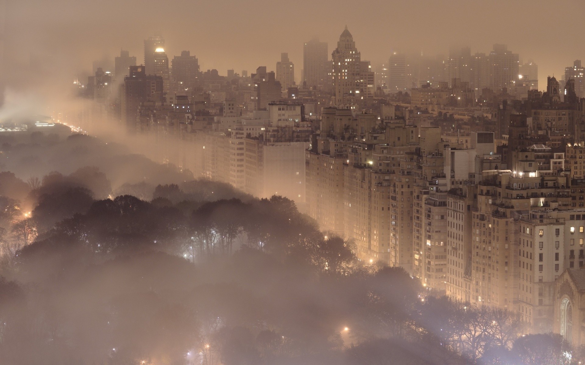 otras ciudades ciudad arquitectura niebla skyline ciudad casa puesta de sol contaminación humo smog centro de la ciudad cielo paisaje urbano rascacielos amanecer invierno