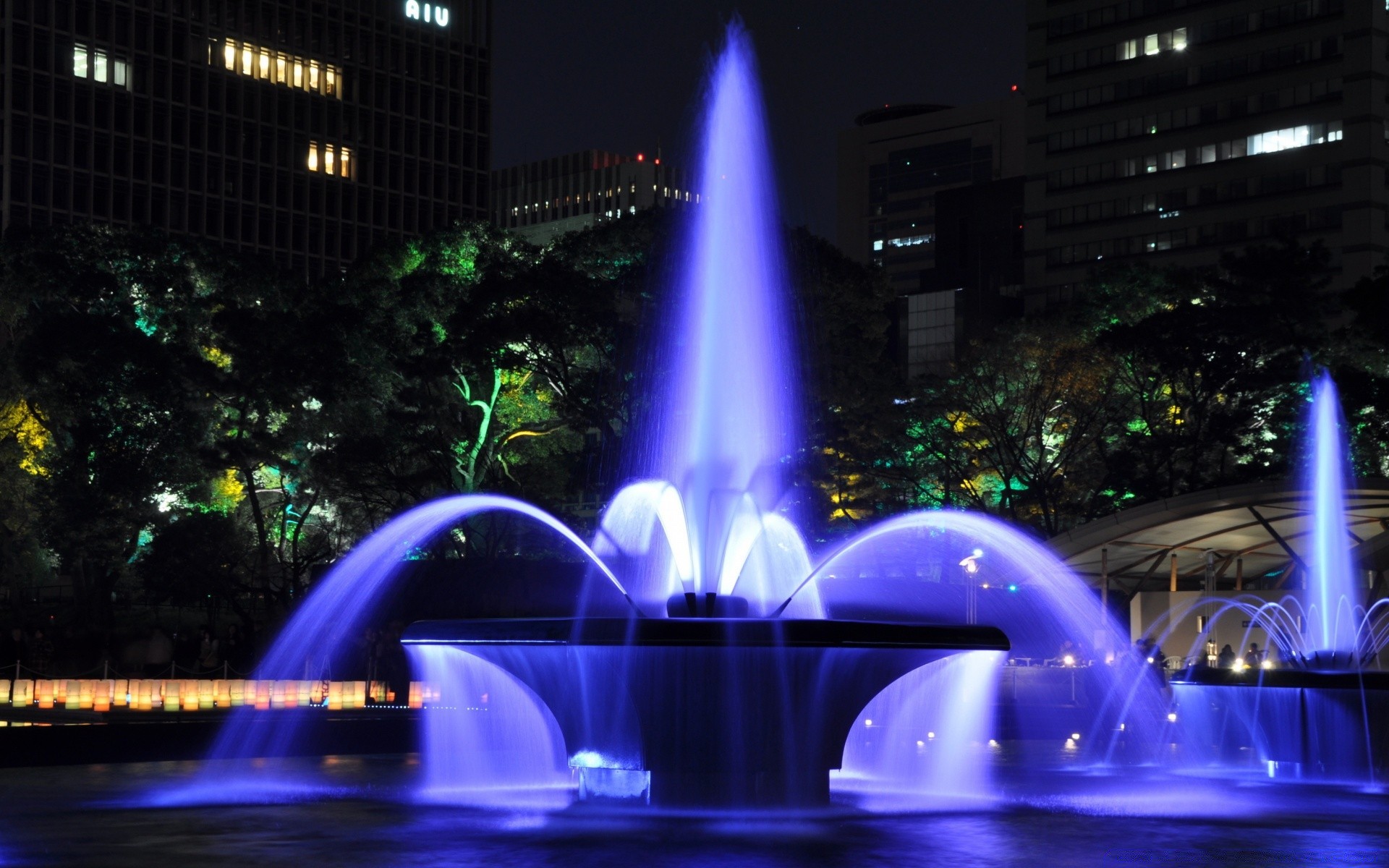 otras ciudades fuente luz iluminación movimiento desenfoque noche agua ciudad casa urbano oscuro viajes crepúsculo arquitectura reflexión río