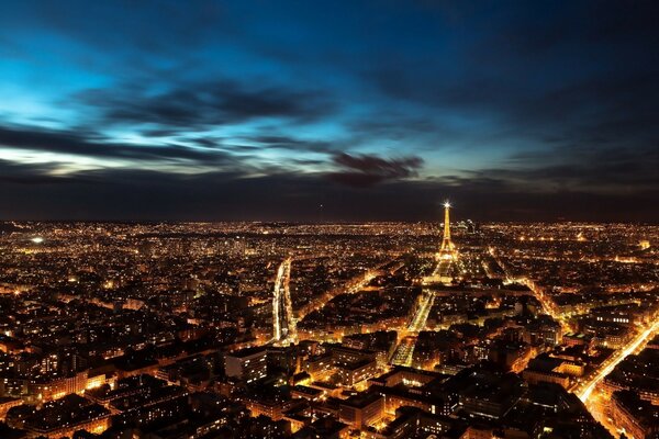 Tolle Aussicht auf die Leber von Paris