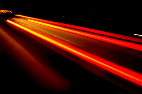 Neon movement and blurring of speed