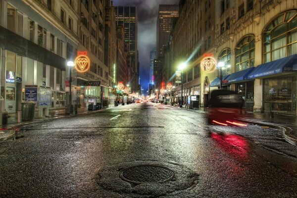 Les égouts en tant que centre de la ville de nuit