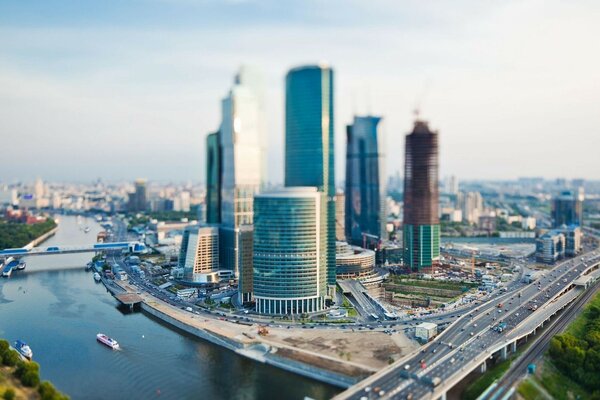 Skyline architecturale urbaine