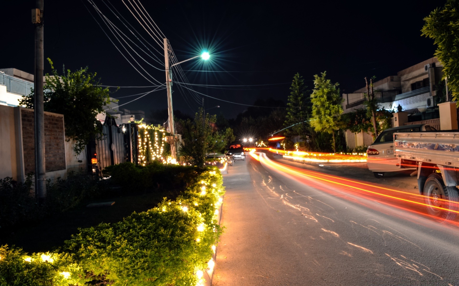 other city street road traffic car transportation system travel blur city urban downtown highway bus light evening building dusk bridge vehicle