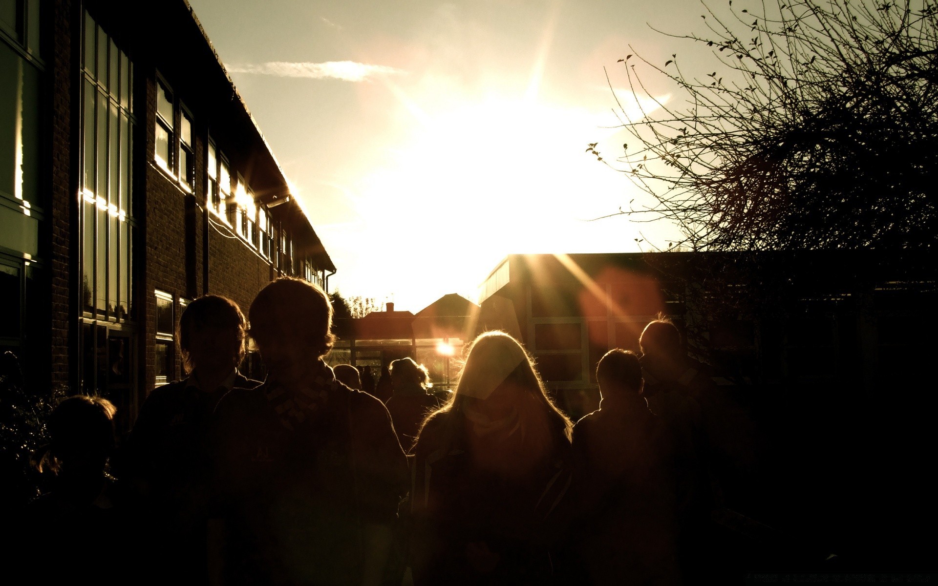 andere städte licht flamme straße festival stadt sonnenuntergang rauch