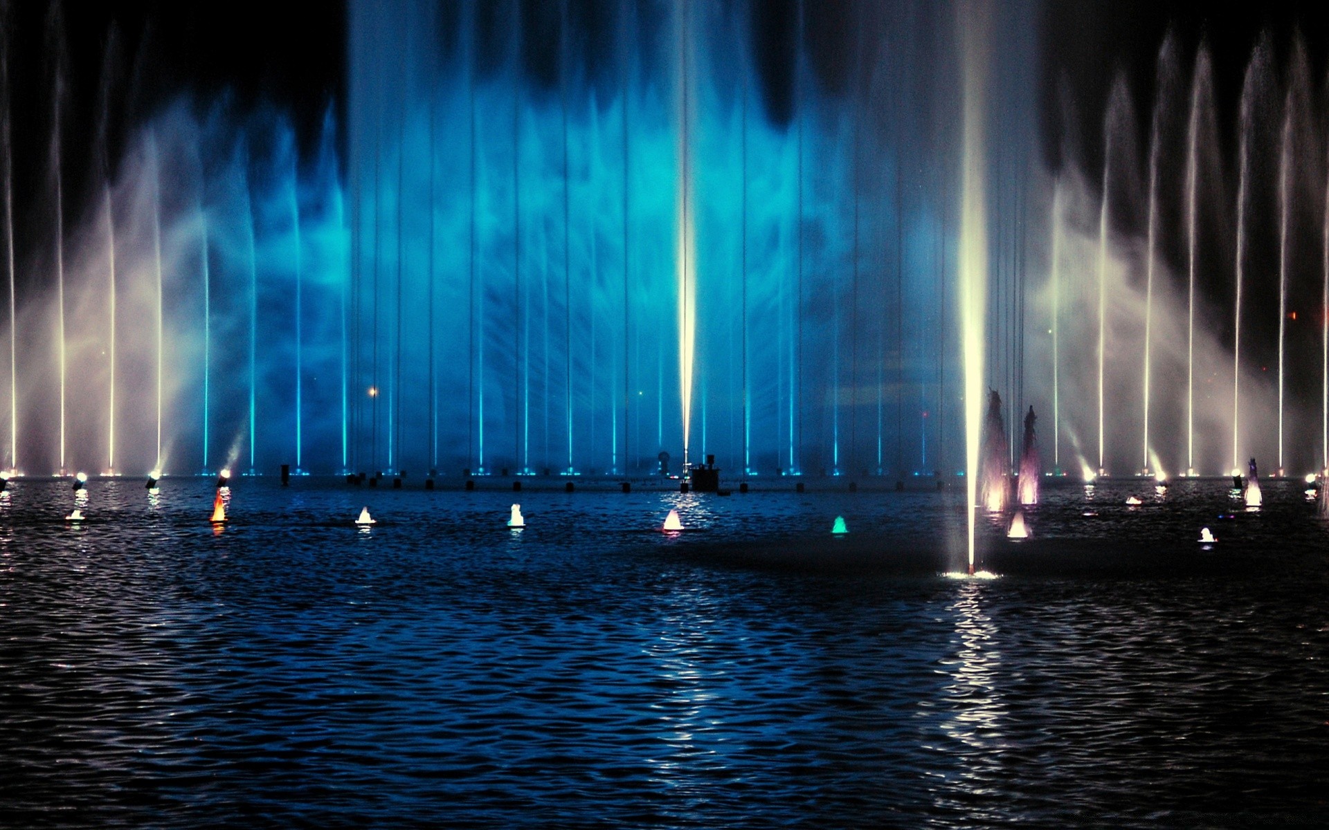 autre ville fontaine mouvement soir ville eau lumière énergie musique ciel architecture rivière performance maison réflexion arc en ciel rétro-éclairé voyage