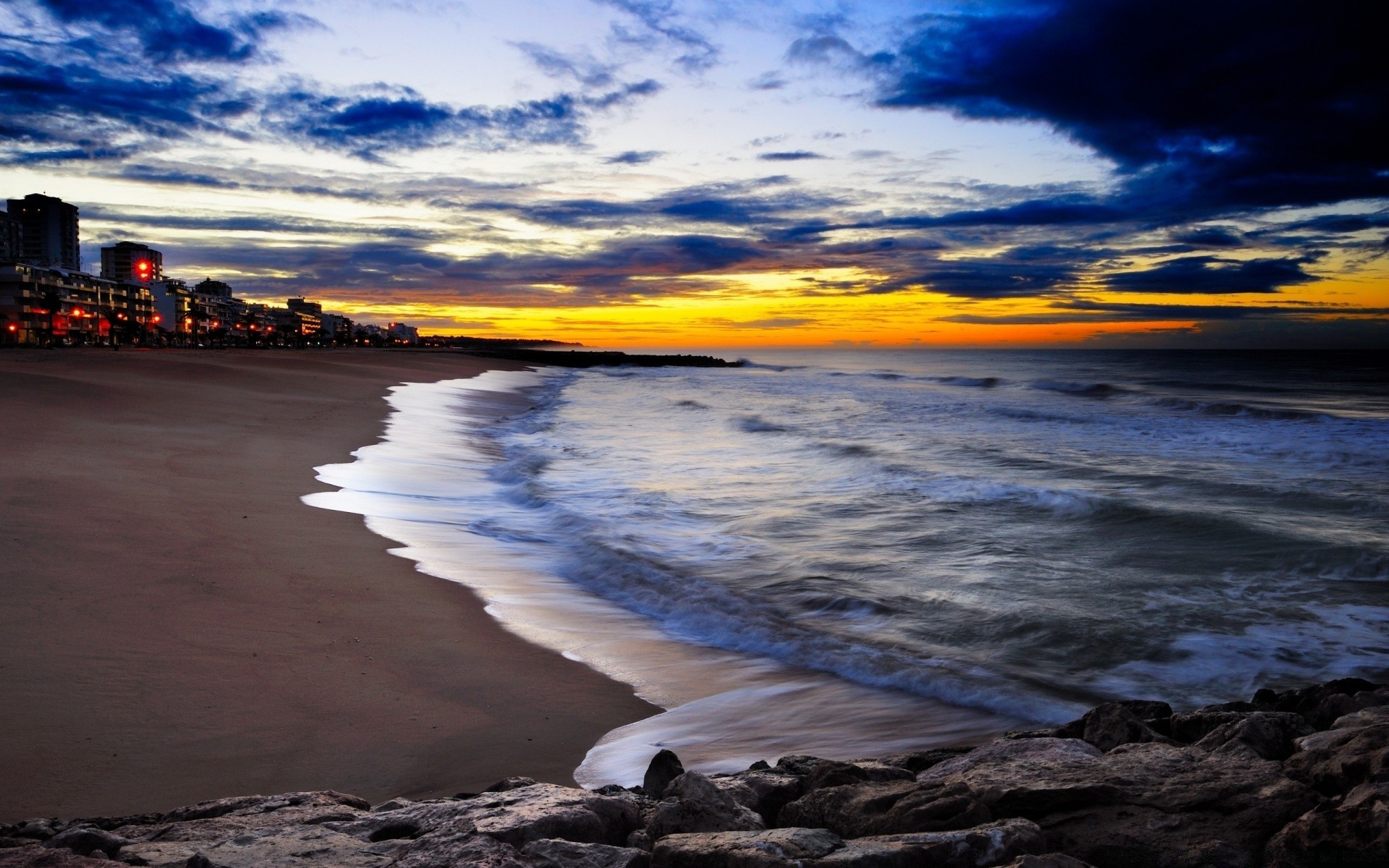 otras ciudades agua puesta de sol playa mar océano mar viajes cielo paisaje paisaje anochecer noche amanecer