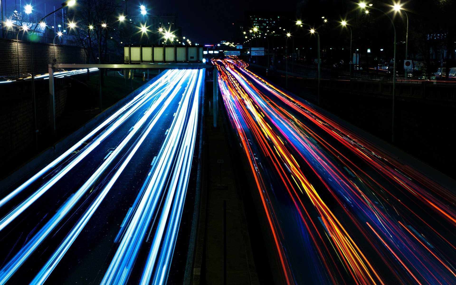 outras cidades tráfego rodovia borrão estrada centro da cidade sistema de transporte rua tráfego carro rápido cidade noite ponte ônibus luz crepúsculo cordas fotografia urbano