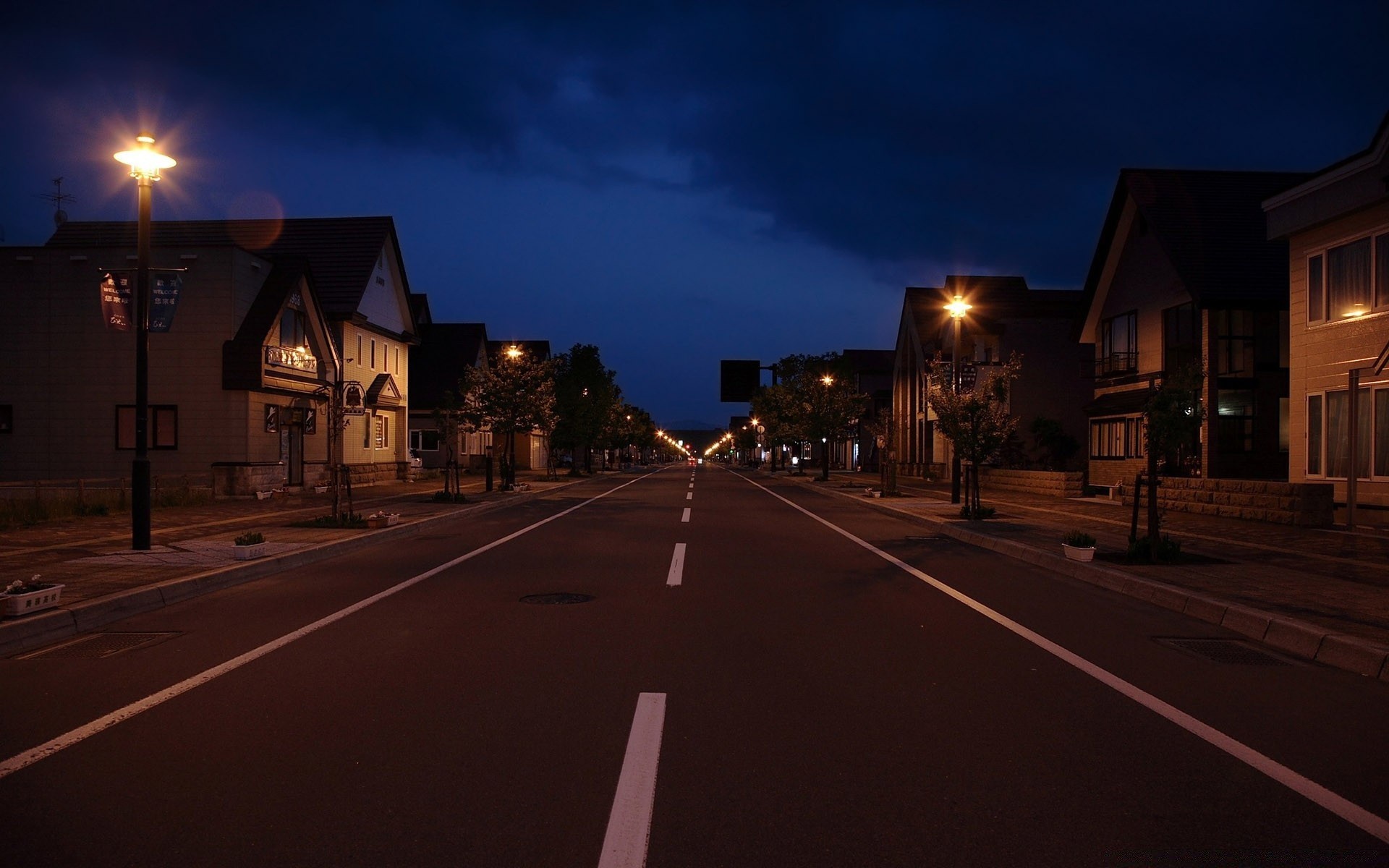 其他城市 街道 道路 灯光 旅游 房屋 建筑 房屋