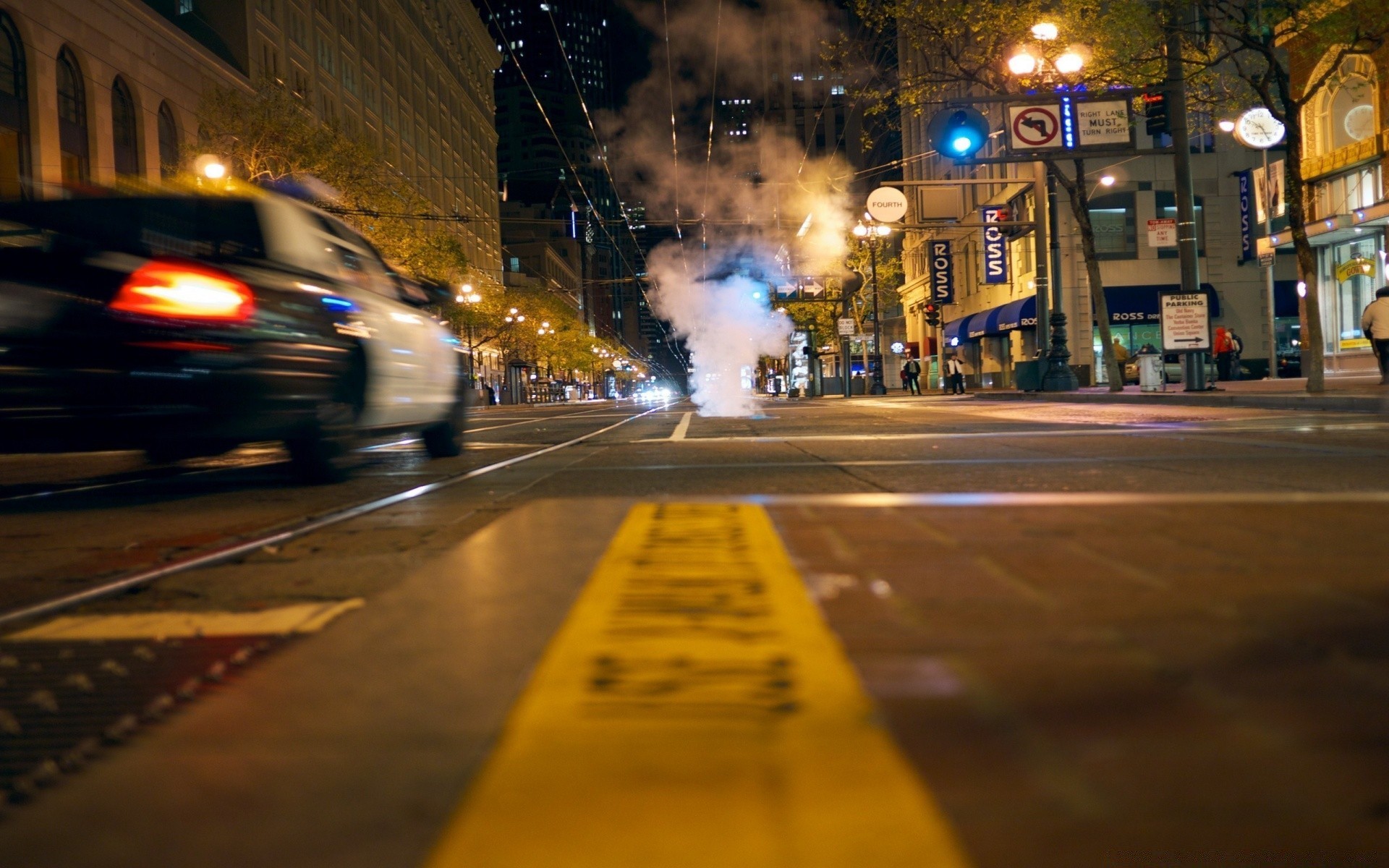 other city street road blur car city traffic bus transportation system light urban motion travel downtown highway evening pavement