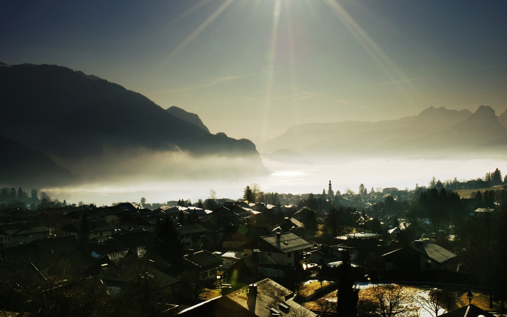 andere städte landschaft sonnenuntergang dämmerung wasser himmel reisen berge sonne licht im freien abend natur sturm strand baum