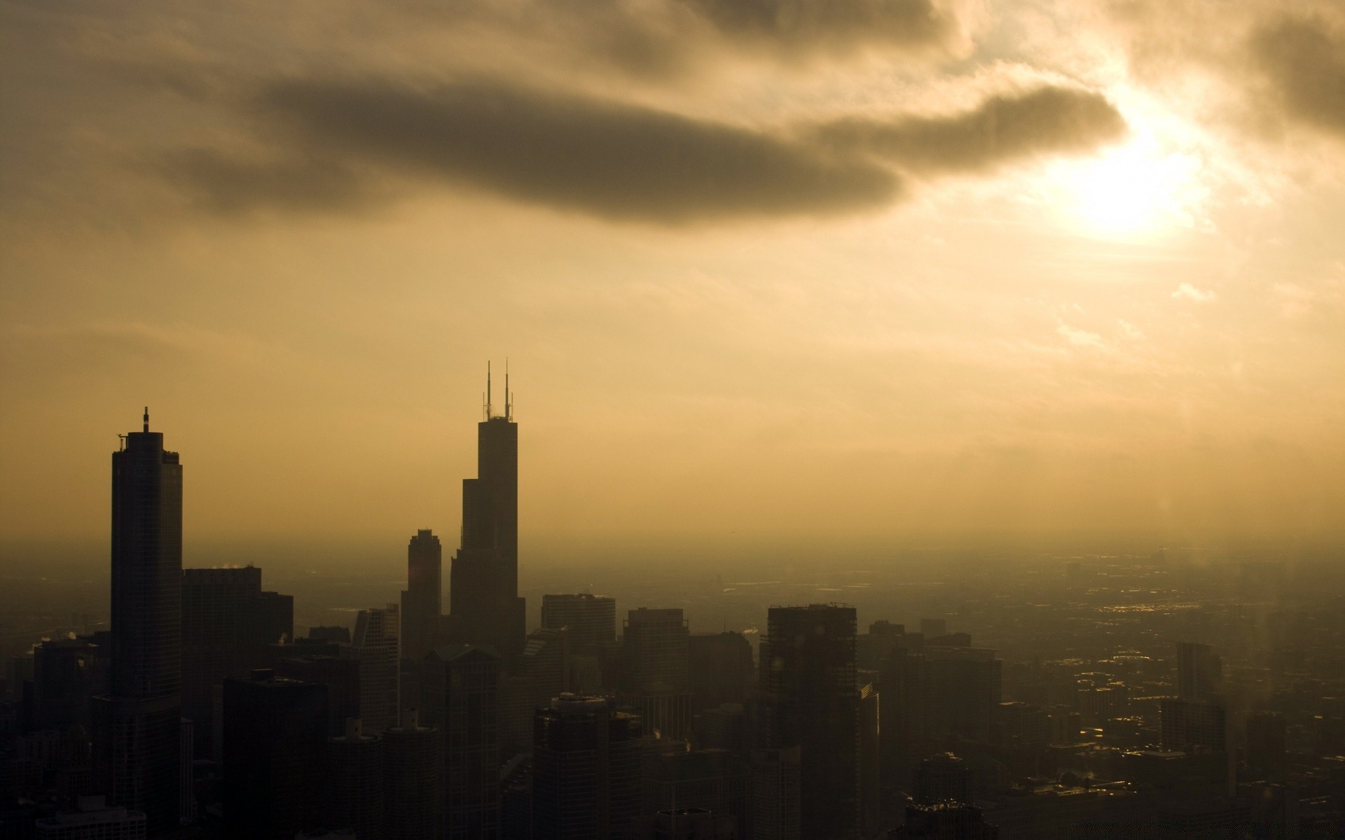 andere städte sonnenuntergang stadt dämmerung skyline architektur himmel reisen wolkenkratzer dämmerung abend stadtzentrum stadt hintergrundbeleuchtung nebel mond im freien haus silhouette