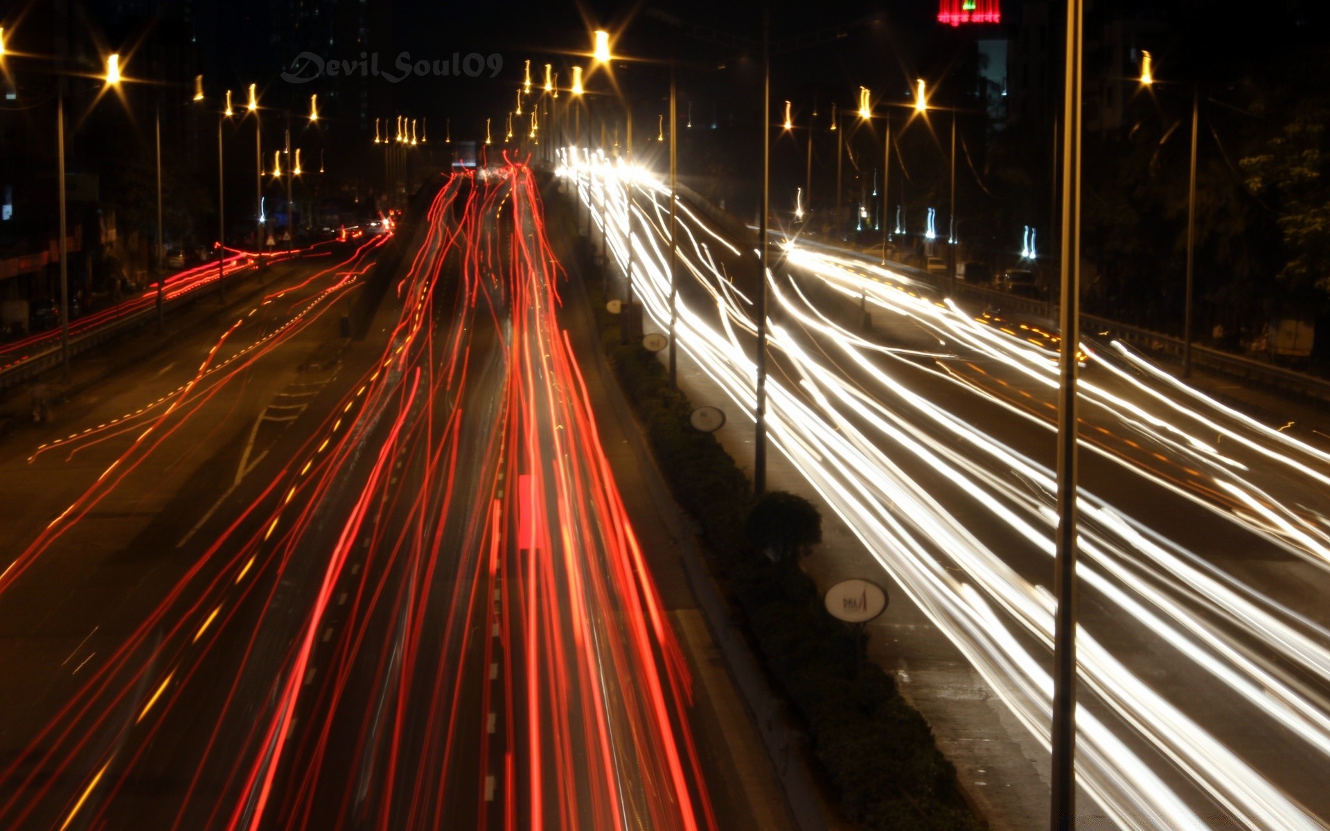 altre città traffico strada autostrada sfocatura veloce traffico sistema di trasporto strada auto luce corda fretta centro città sera autobus città fotografia velocità pista