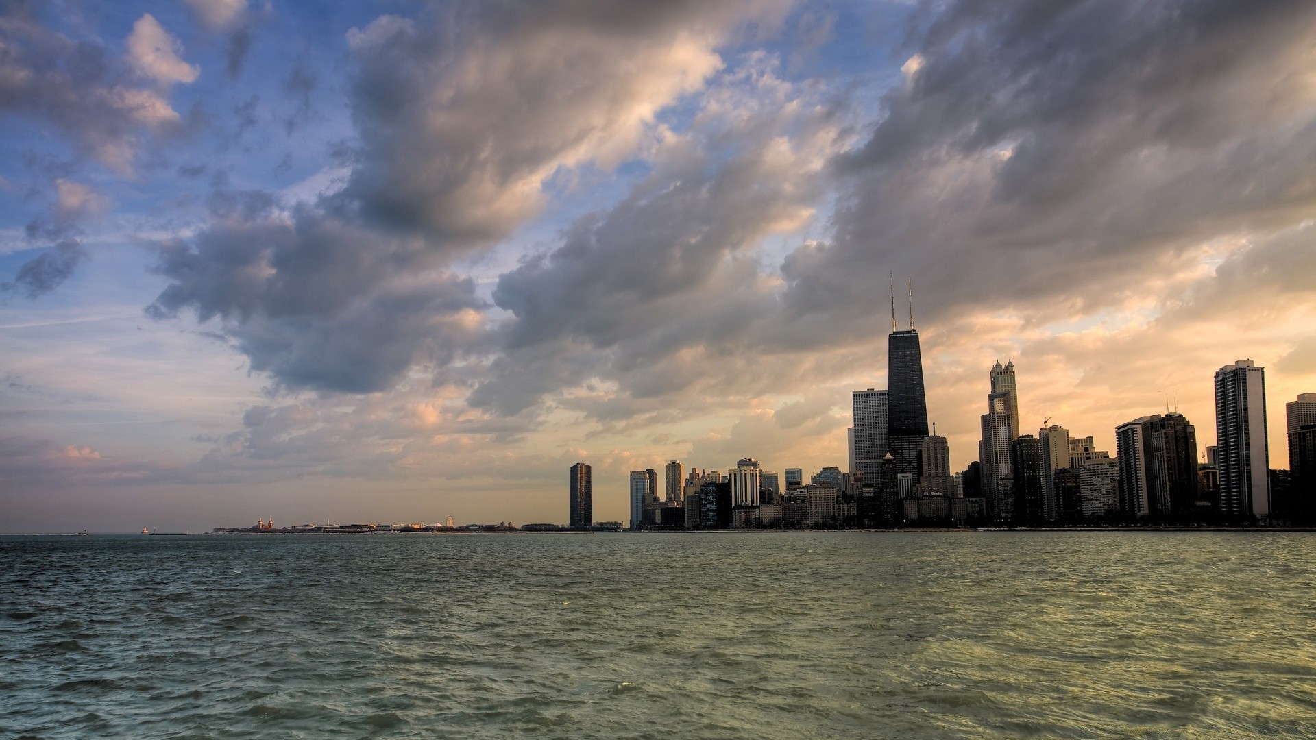 andere städte sonnenuntergang himmel skyline wasser stadt wolkenkratzer dämmerung dämmerung architektur reisen abend stadt reflexion