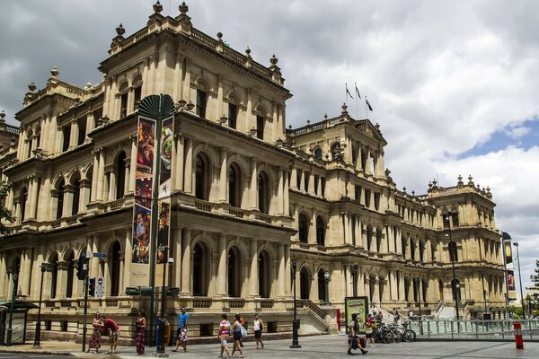 Arquitectura antigua. Casa en otra ciudad