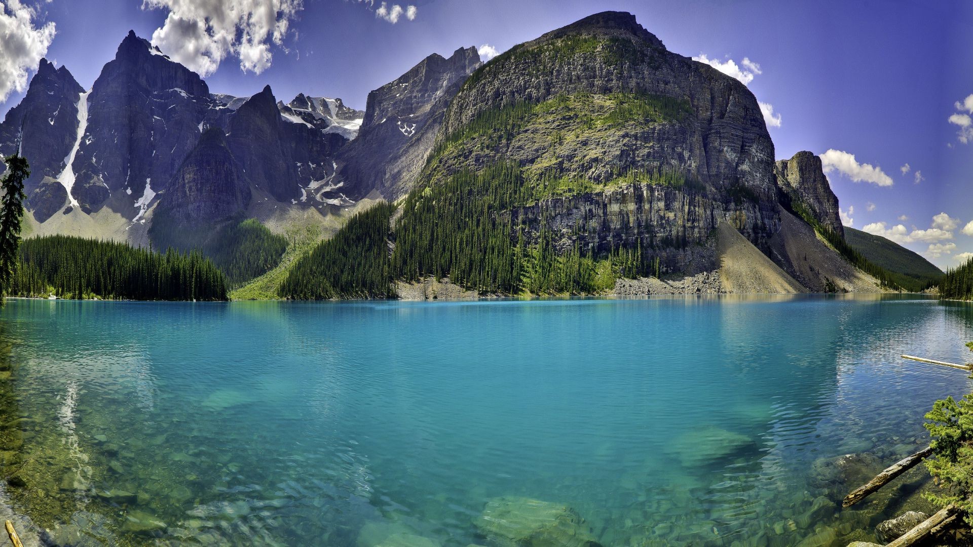 lake water landscape mountain reflection travel scenic nature outdoors sky valley snow rock