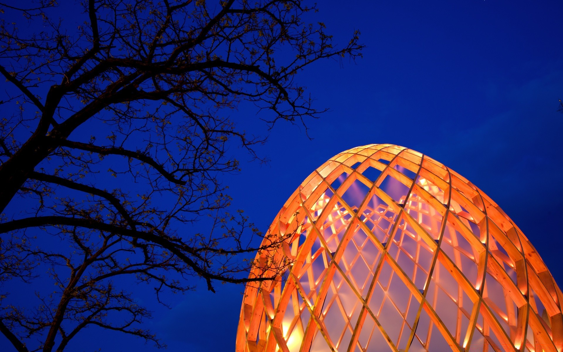 haus und interieur mond himmel baum