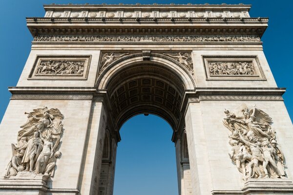 The gate to the city is an architectural monument