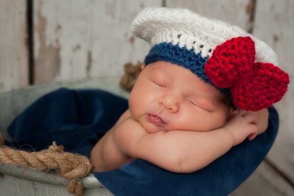 Sweet dreams to you little sailor