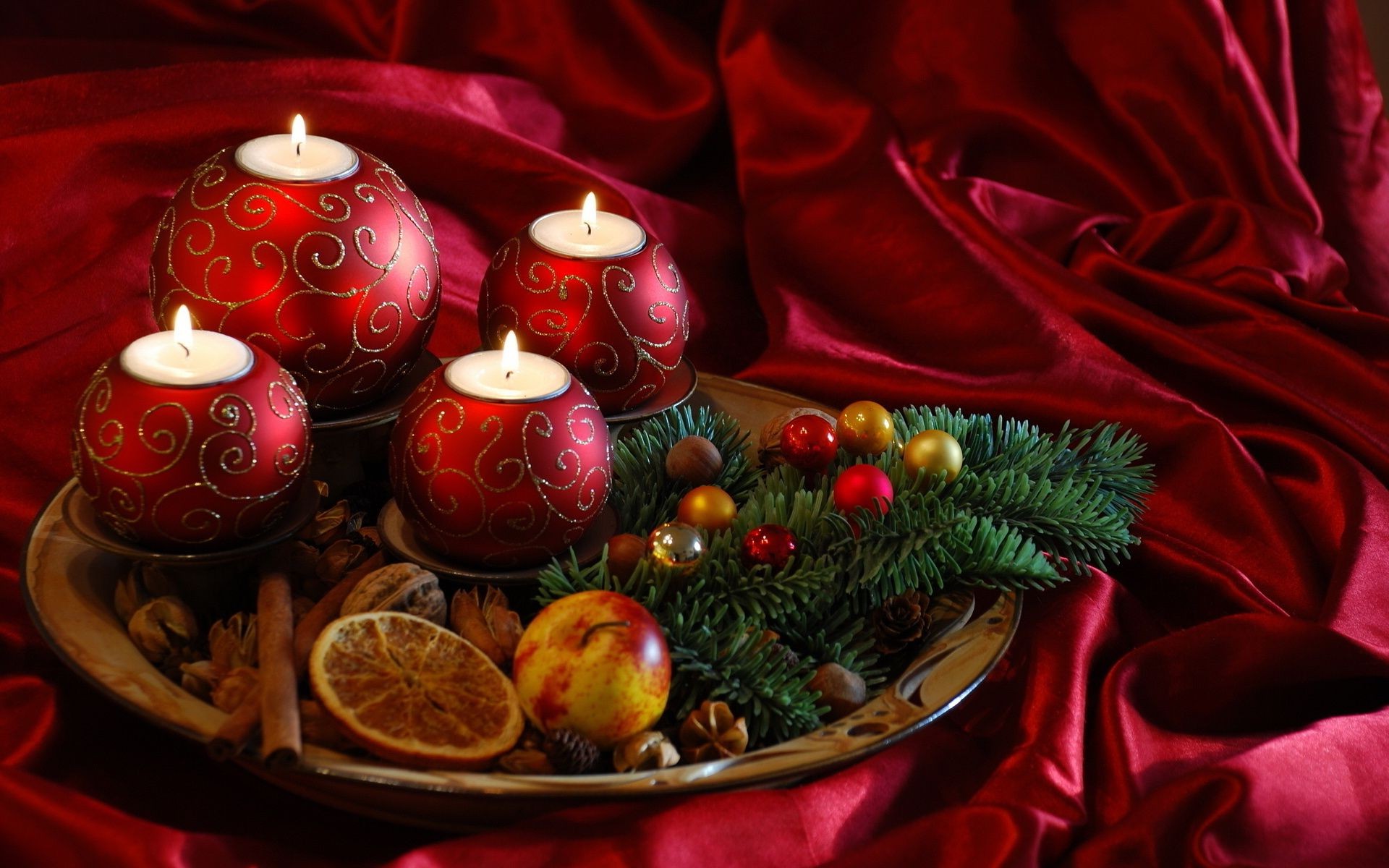 nuovo anno natale inverno decorazione vacanza palla candela oro tradizionale still life aspetto brilla braccialetto