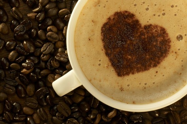 El amor al café como el café al amor