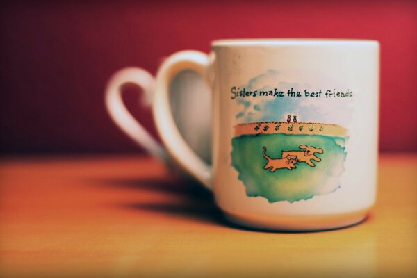 Desktop background coffee cup