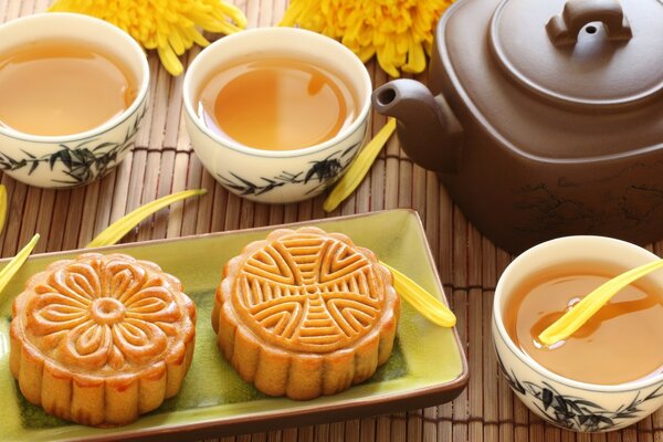 Традиции чаепития с печеньем