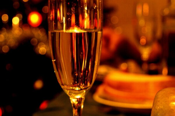 Verre de champagne vin nourriture