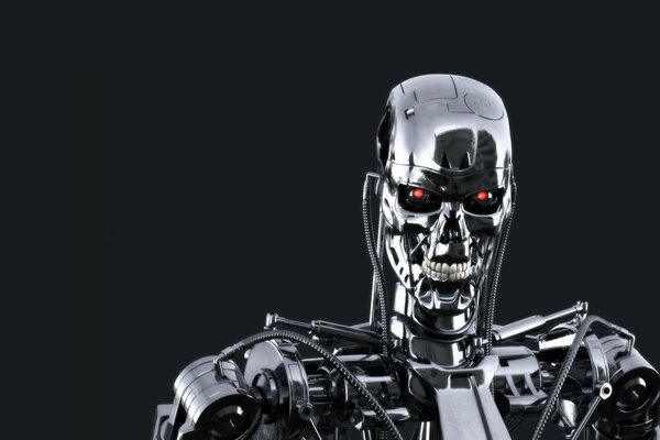 Foto del robot dal film Terminator