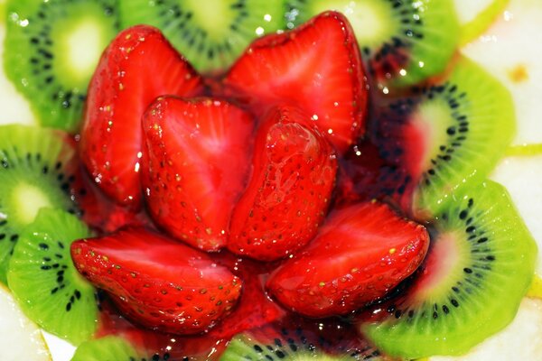 Petit déjeuner aux fraises, le meilleur