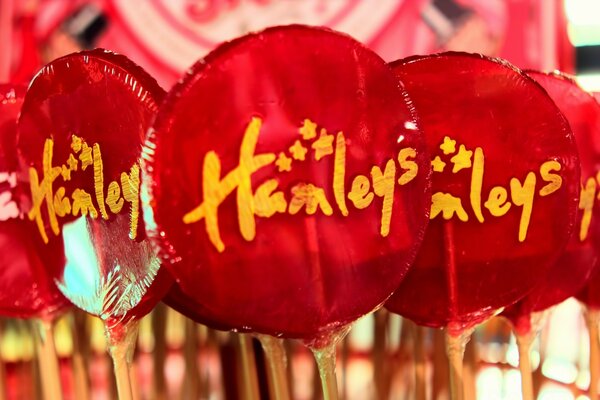 Traditional candy on a stick