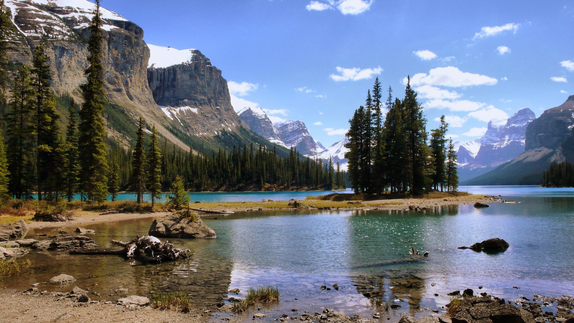 islands water mountain lake snow nature landscape reflection scenic travel outdoors wood sky river rock valley