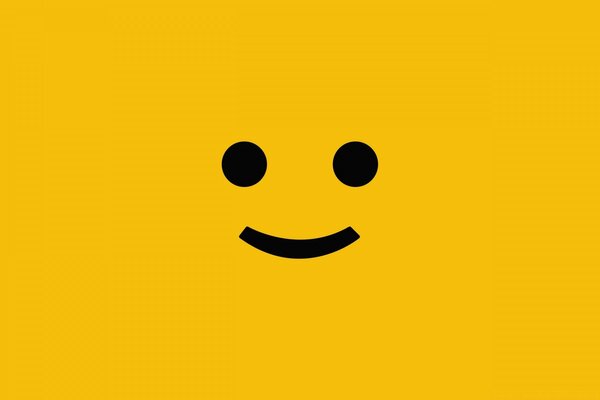 Simple and funny smiley background