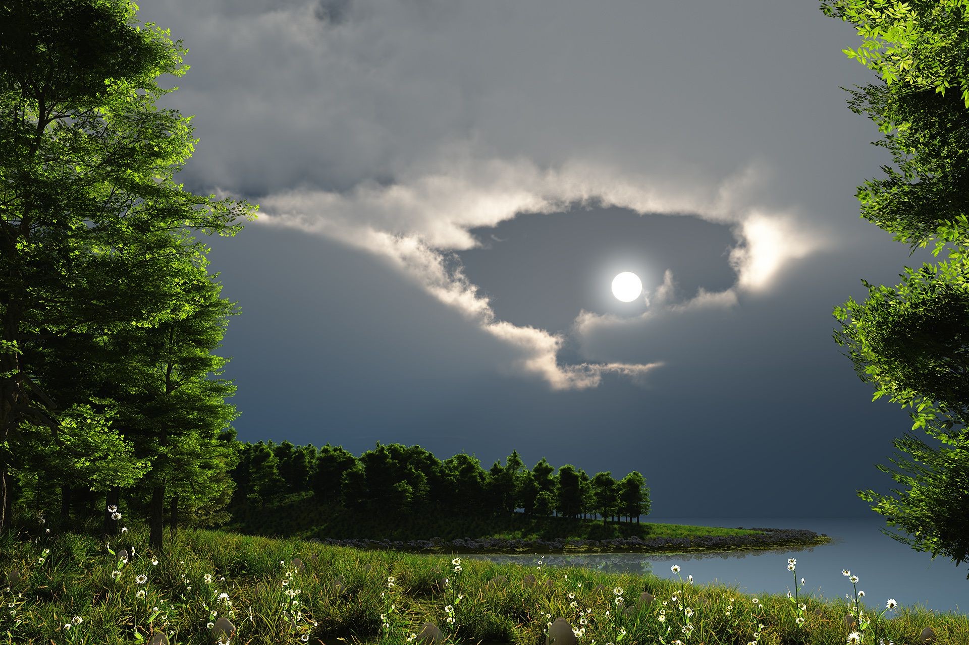 wald baum wasser natur im freien landschaft see dämmerung sommer himmel reisen sonne holz gutes wetter