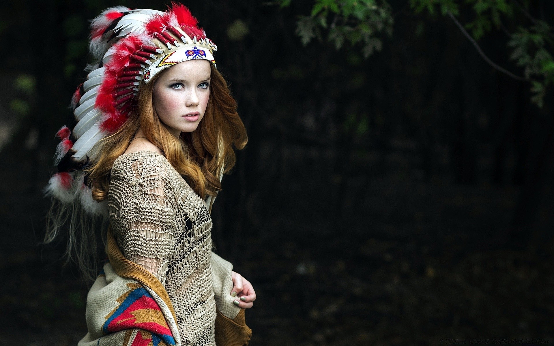 andere mädchen frau herbst mode im freien mädchen natur porträt