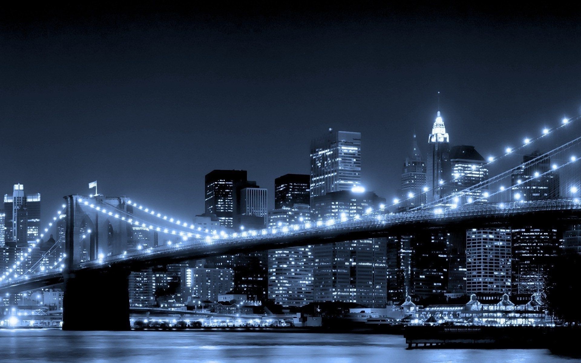 bridges bridge city river architecture urban downtown cityscape reflection water skyline light building dusk street sky travel evening traffic modern photograph