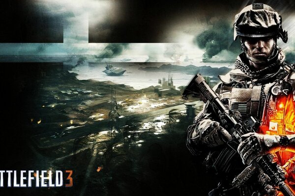 Soldado del videojuego Battlefield