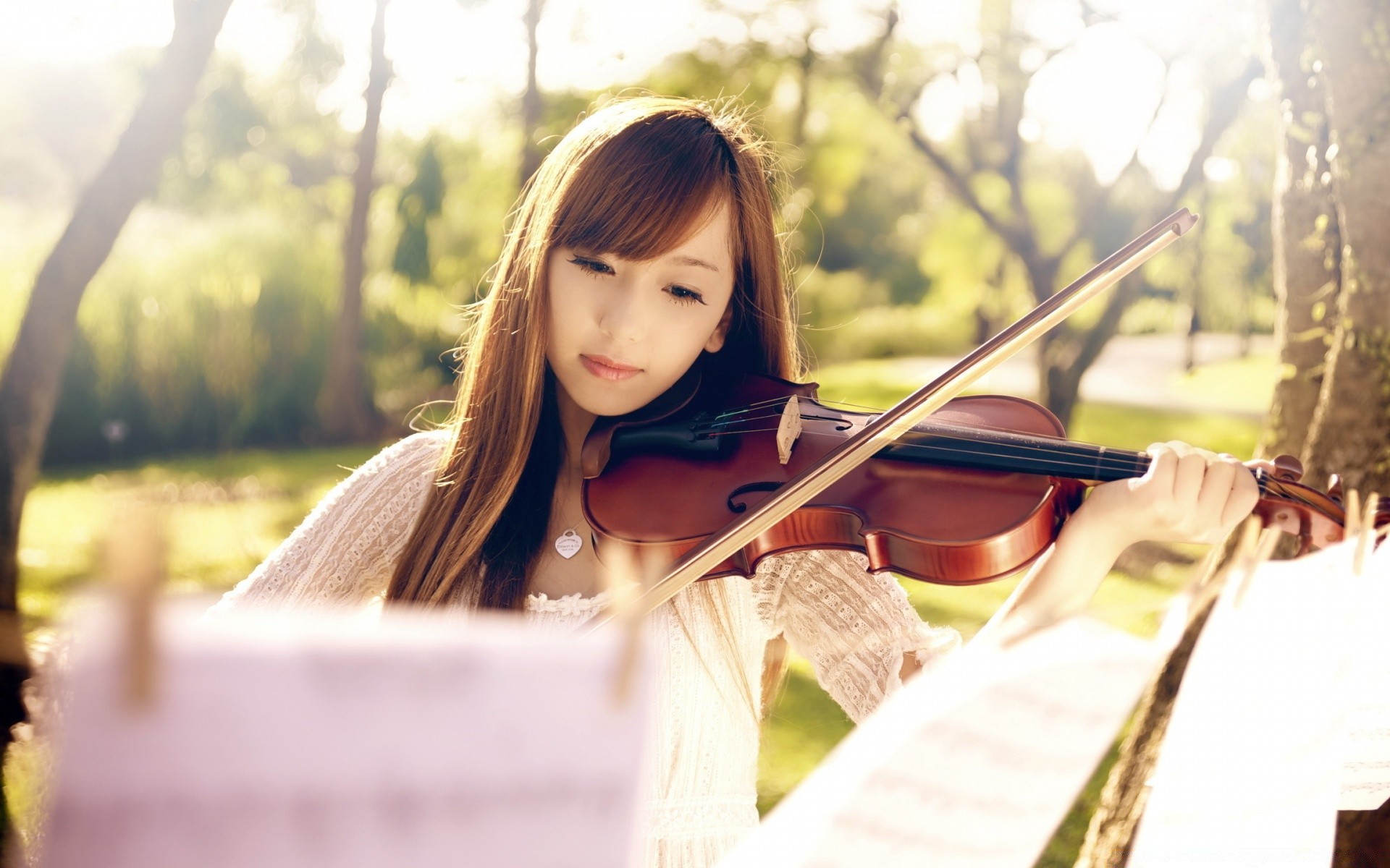 the other girls outdoors nature summer leisure woman fair weather fall beautiful girl grass violin park one portrait relaxation music blur lifestyle enjoyment