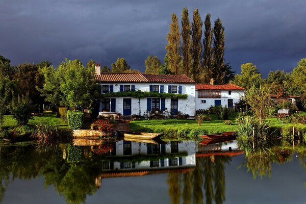 Schönes Haus am See