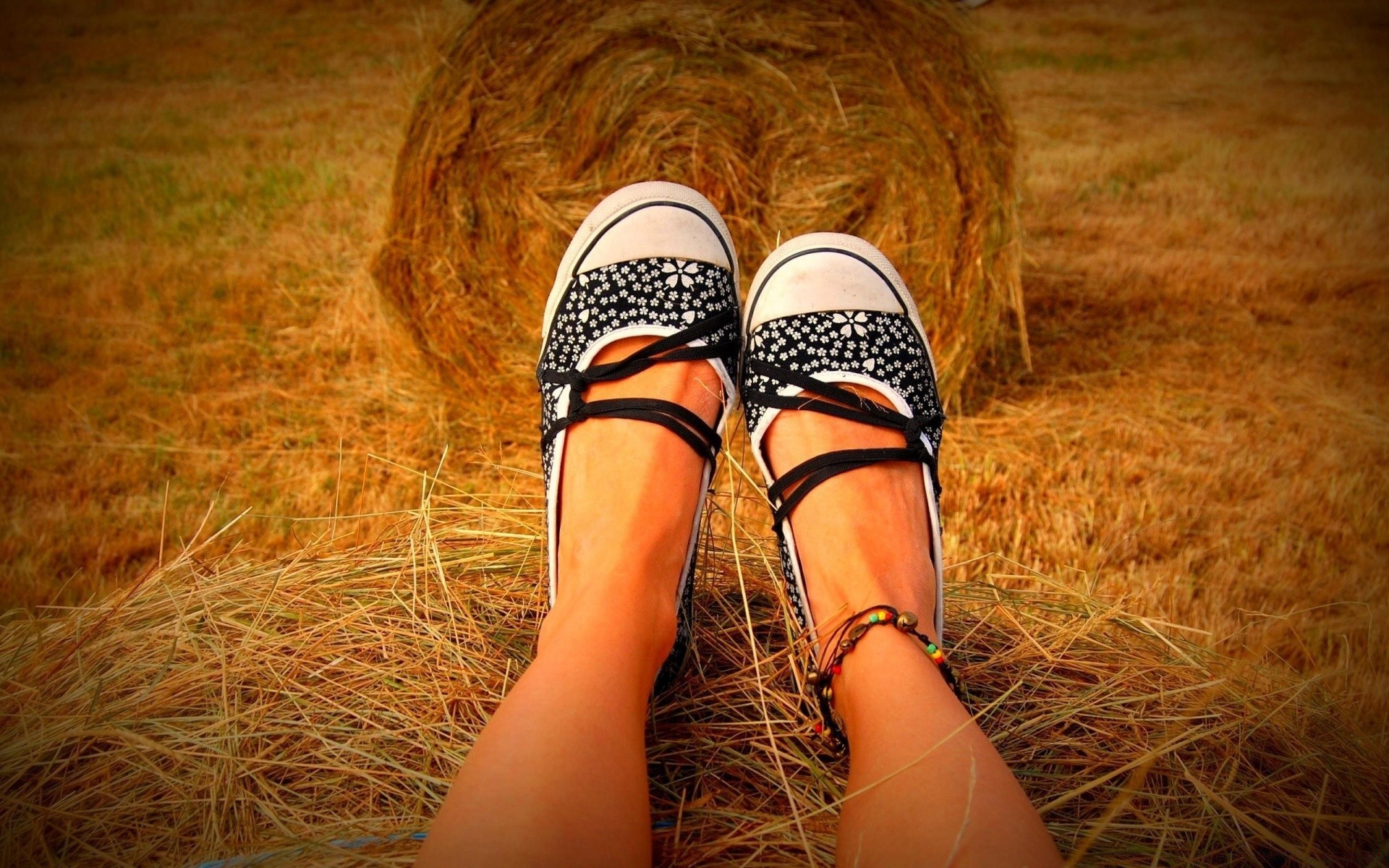 the other girls woman girl fashion wear model sexy summer adult grass beautiful outdoors dress nature footwear glamour hay portrait