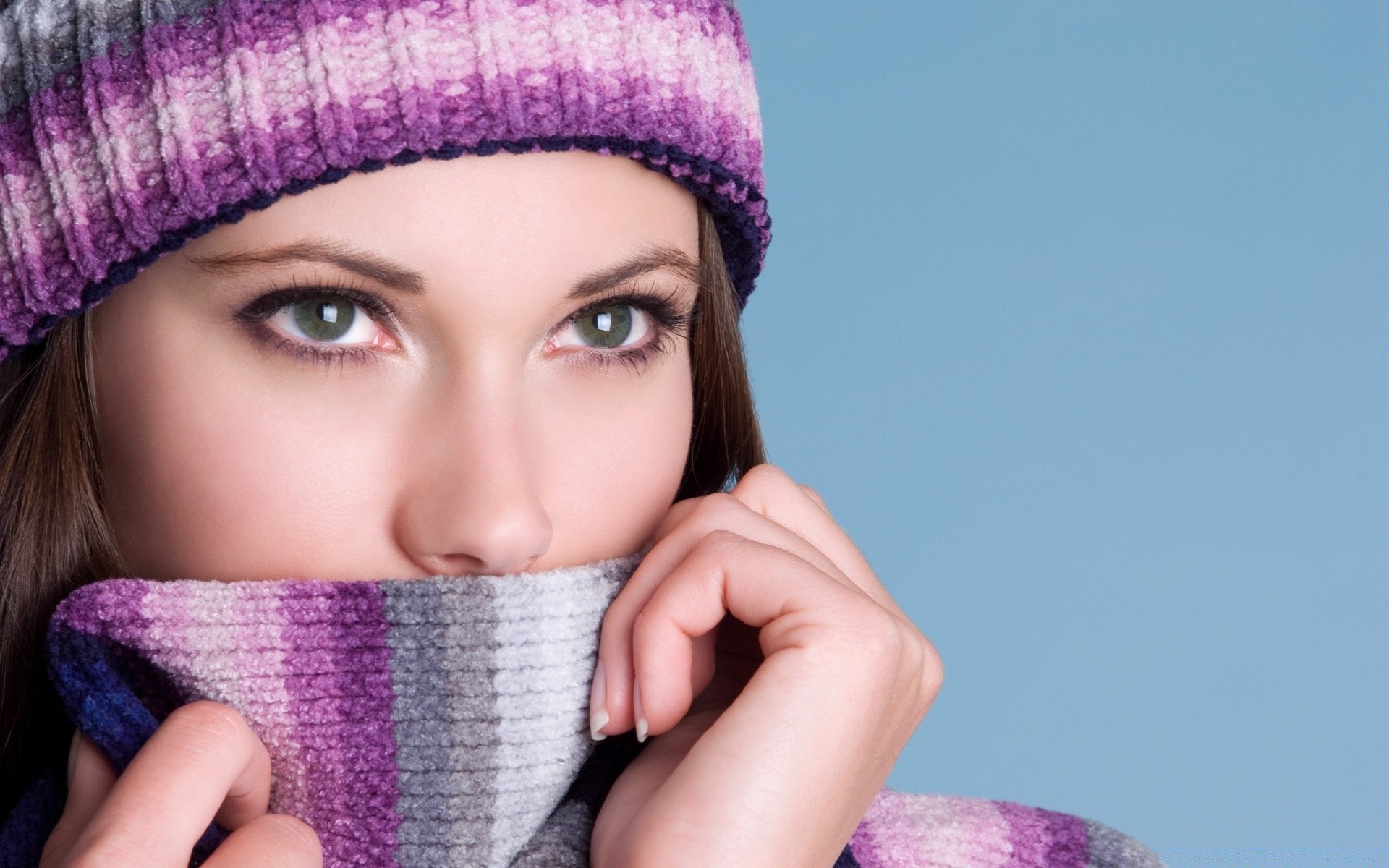 altre ragazze inverno freddo sciarpa lana caldo donna moda maglione carino bella ragazza